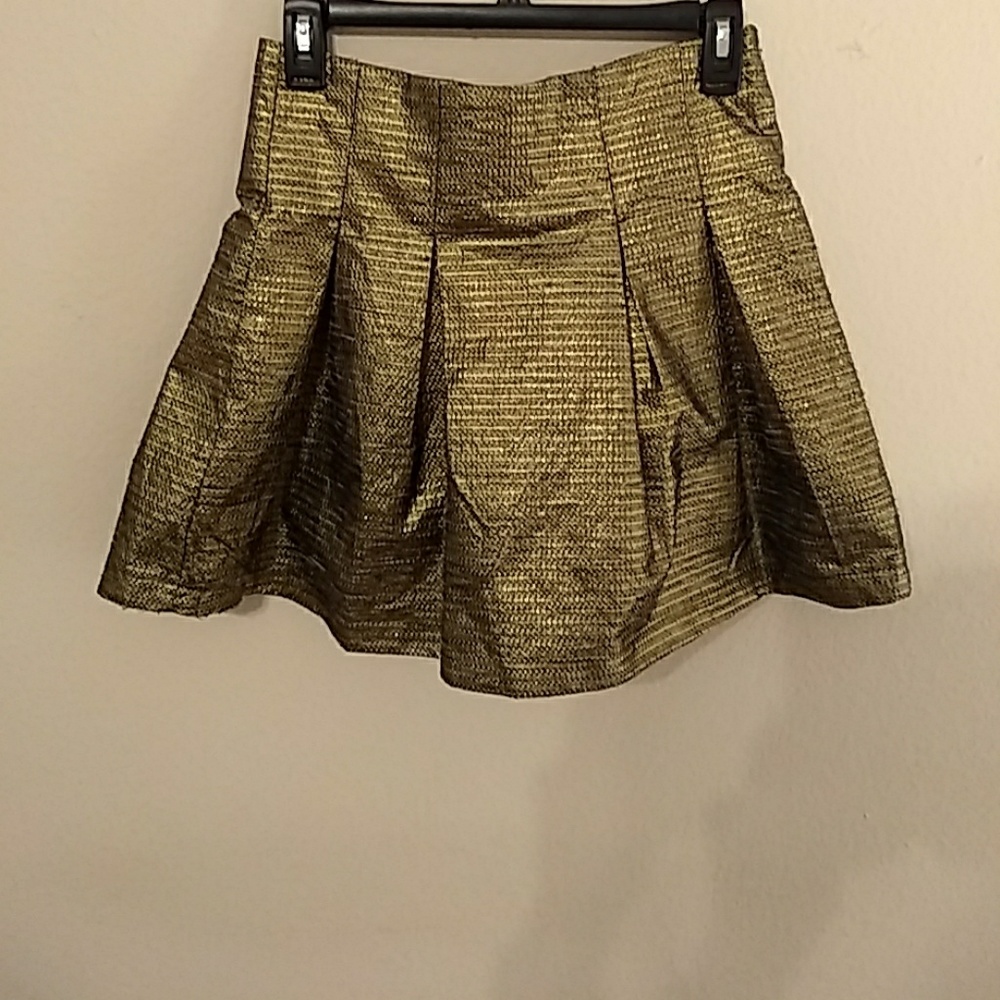 Gianni Bini Gold Skirt